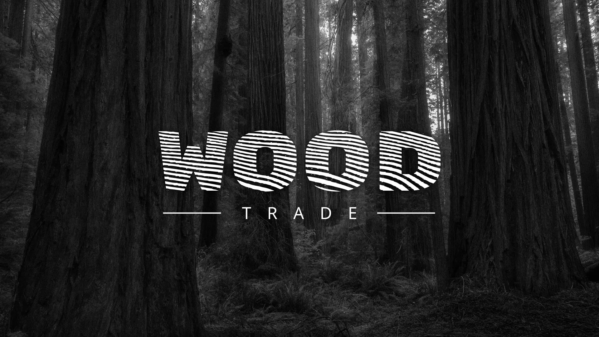 Разработка логотипа для компании «Wood Trade» в Долгопрудном